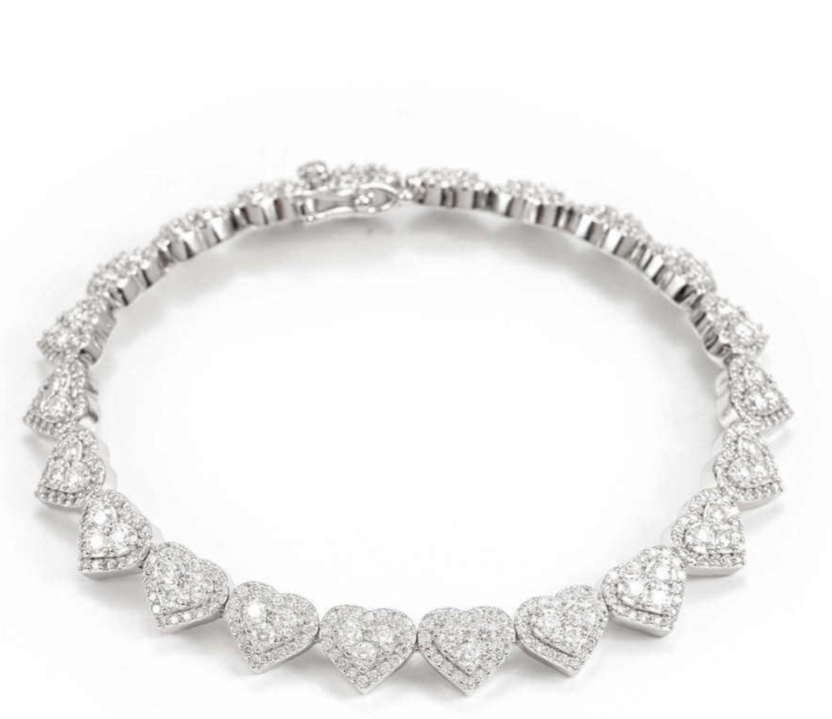Heart Diamond bracelet