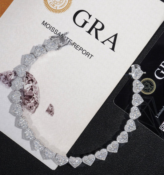 Heart Diamond bracelet